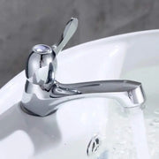 Pillangós mosdócsaptelep hideg vizes króm fürdőszobai csaptelepek alapértelmezett cím Alessandro Design