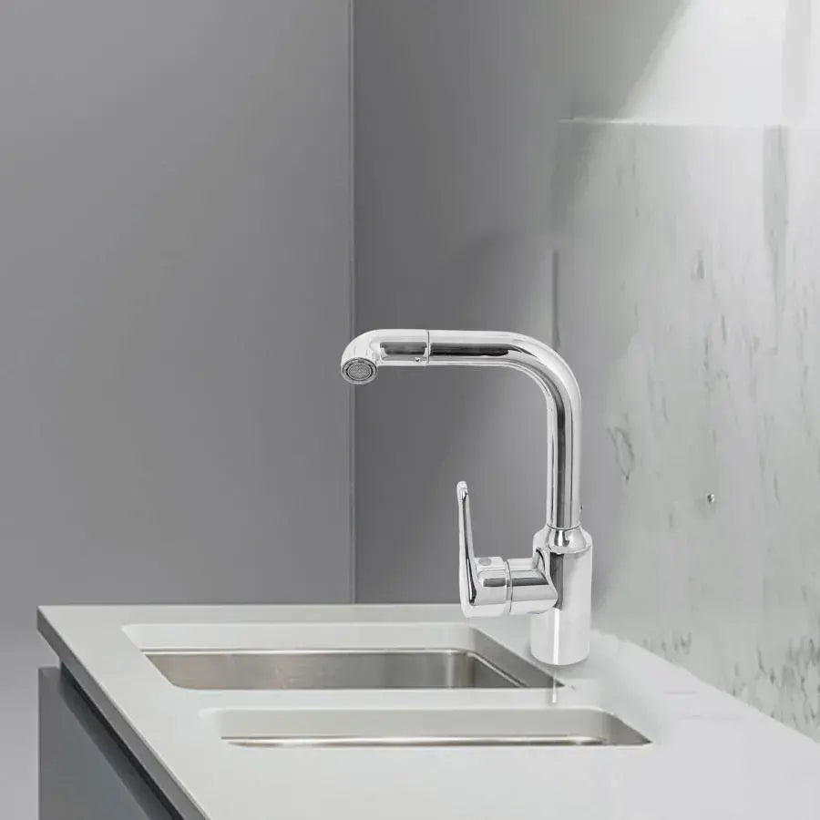 Mosogató csaptelep, Króm, CP101 Konyhai csaptelepek Alapértelmezett cím Alessandro Design