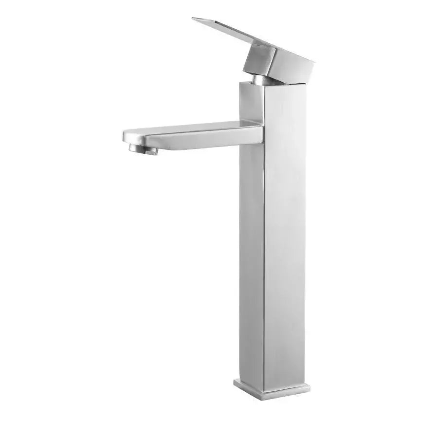 Mosogató csaptelep, SUS304 rozsdamentes acél, szatén, MP010 fürdőszobai csaptelepek alapértelmezett cím Alessandro Design