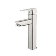 Mosogató csaptelep, SUS304 rozsdamentes acél, szatén, MP014 fürdőszobai csaptelepek alapértelmezett cím Alessandro Design