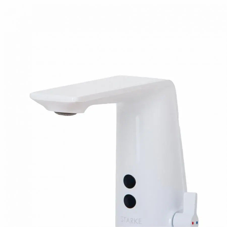 Mosogató csaptelep érzékelővel, egészségügyi sárgaréz, fehér, RW-190WH Fürdőszoba csaptelepek Alapértelmezett cím Alessandro Design