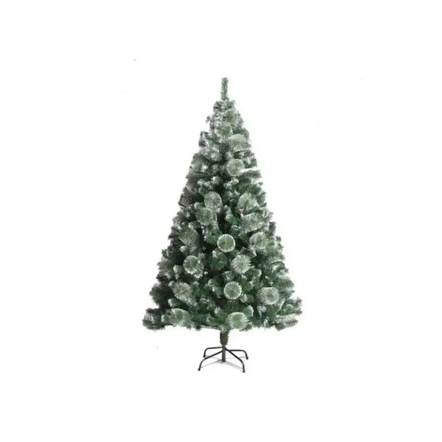 Műfenyő, 150 cm, zöld, fehér alapbeállítással Alessandro Design