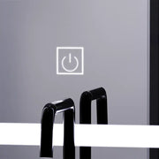 Giga LED Mirror, 60x80cm, 14W, Touch, 6000K Light Korman Mirrors E Alapértelmezett cím Alessandro Design