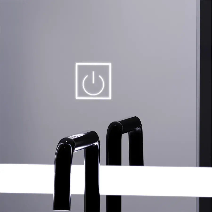 Giga LED Mirror, 60x80cm, 14W, Touch, 6000K Light Korman Mirrors E Alapértelmezett cím Alessandro Design