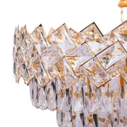 Crystal csillár WINDSOR Supremo 10xE14, átmérő 80 cm, fényes arany, állítható magasságú kristálycsillárok alapértelmezett cím Alessandro Design