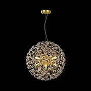MINUET kristálycsillár 9x G9, átmérő 50 cm, fényes arany, állítható magasságú modern csillárok alapértelmezett cím Alessandro Design