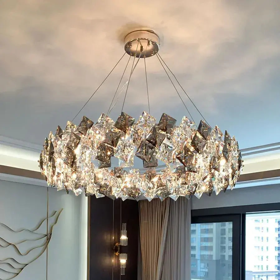 Arian kristály kandeláber 8x E27 átmérő 60 cm arany kristály kandeláber alapértelmezett cím Alessandro Design