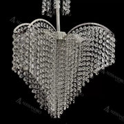Kristály kandeláber Ander 4xE14 átmérő 45 cm króm kristály kandeláber alapértelmezett cím Alessandro Design