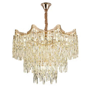 Bennett Cristal kandeláber 10x E27 arany Cristal kandeláber alapértelmezett cím Alessandro Design