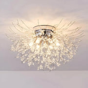 RONDO Vivace kristálycsillár, 5x G9, átmérő 40 cm, fényes ezüst modern csillárok alapértelmezett cím Alessandro Design