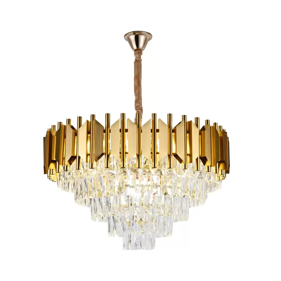 Braylen kristály kandeláber 8x E14 átmérő 60 cm arany kristály kandeláber alapértelmezett cím Alessandro Design