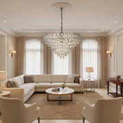 Crystal csillár WINDSOR Supremo 10xE14, átmérő 80 cm, fényes króm, állítható magasságú kristálycsillárok alapértelmezett cím Alessandro Design