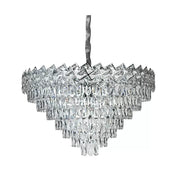 Crystal csillár WINDSOR Supremo 10xE14, átmérő 80 cm, fényes króm, állítható magasságú kristálycsillárok alapértelmezett cím Alessandro Design
