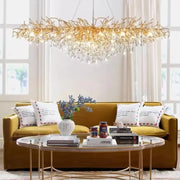 Kaiser kristály kandeláber 13x G9 átmérő 120 cm arany kristály kandeláber alapértelmezett cím Alessandro Design
