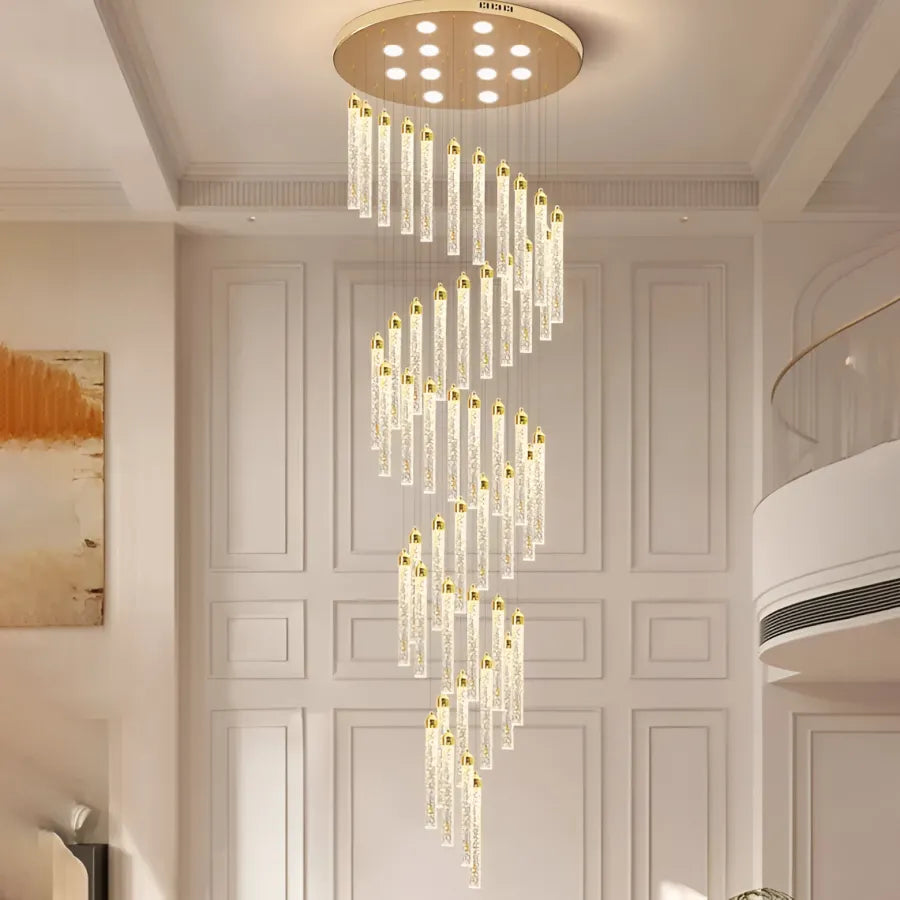 Crystal csillár LED Nomiki Gold Modern csillárok Alapértelmezett cím Alessandro Design