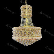 Selim Cristal kandeláber 14x E14 arany Cristal kandeláber alapértelmezett cím Alessandro Design