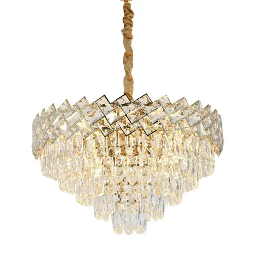 Cristal Candelabra Villante 10x E27 Gold Cristal Candelabra Alapértelmezett cím Alessandro Design