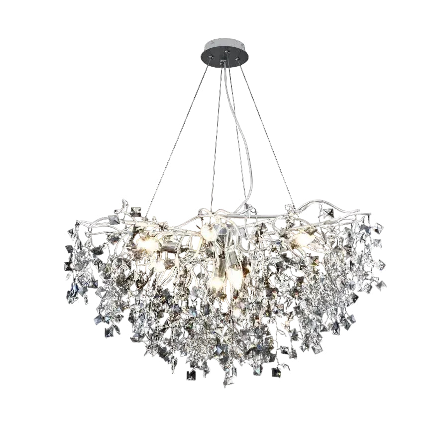 Crystal Candelabra Connan 6xE14 White Crystal Candelabra Alapértelmezett cím Alessandro Design