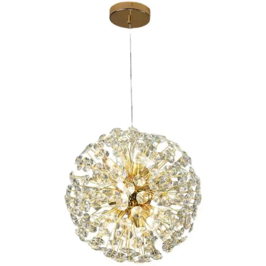 MINUET kristálycsillár 8x G9, átmérő 40 cm, fényes arany, állítható magasságú modern csillárok alapértelmezett cím Alessandro Design