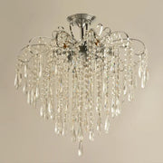Cristal Candelabra EGO 9x E27, átmérő 60 cm, fényes króm Cristal kandeláber, alapértelmezett cím Alessandro Design