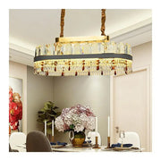 Pollux LED csillár távirányítóval, 156 W, átmérő 80 cm, arany, kristály, szabályozható kristály kandeláber Alapértelmezett cím Alessandro Design