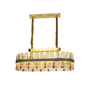 Pollux LED csillár távirányítóval, 156 W, átmérő 80 cm, arany, kristály, szabályozható kristály kandeláber Alapértelmezett cím Alessandro Design
