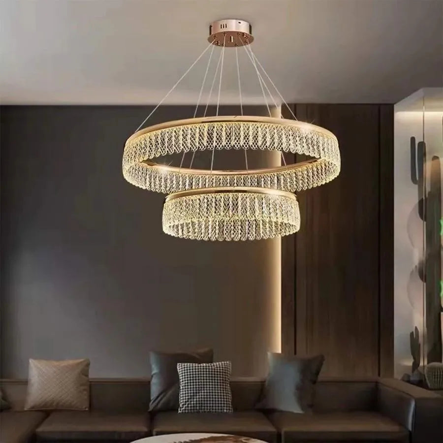 LED-es csillár távirányítóval Zakir 100W, Arany Candelabre Cristal Alapértelmezett cím Alessandro Design