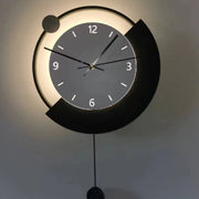 Luna dekoratív LED fali lámpa 83W átmérő 120cm hideg/semleges/meleg fény fekete