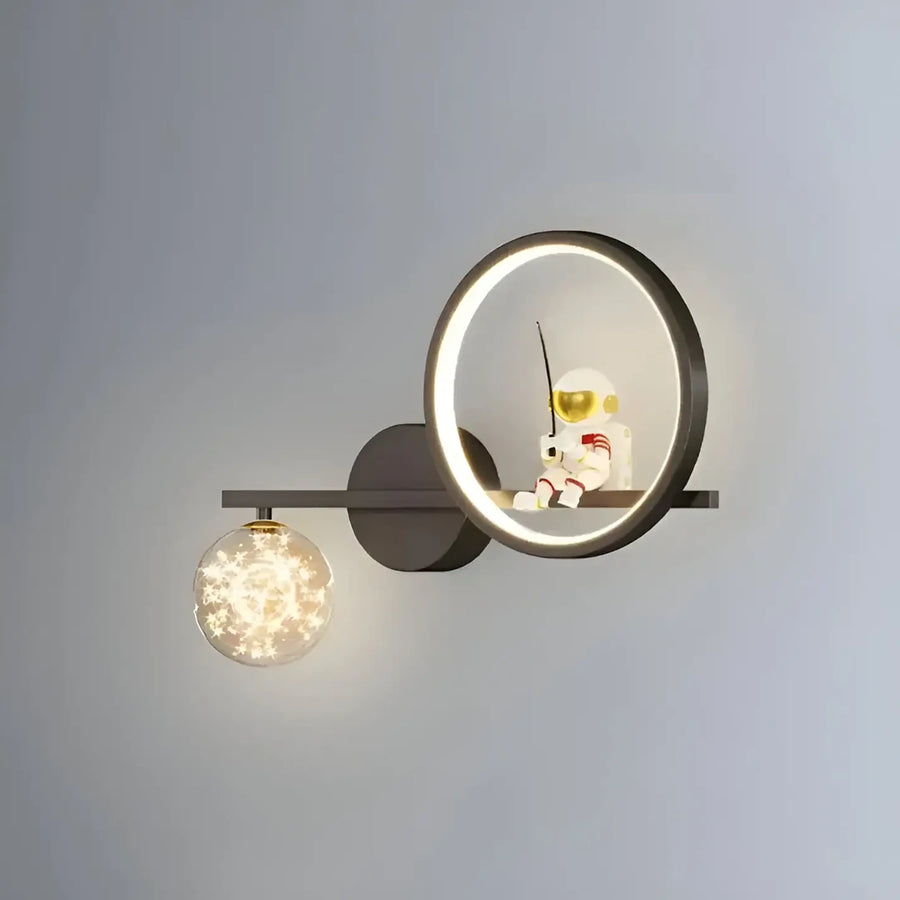 LED fali lámpa 21W Swarna Cool/Meleg/Semleges, Fekete csillárok Gyerekek Alapértelmezett cím Alessandro Design
