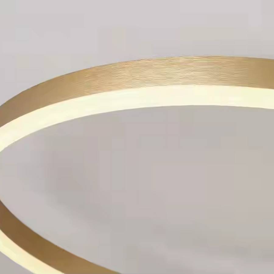 LED csillár távirányítóval RIGA LILITH 68W, 3 kör, hideg/meleg/semleges fény, szabályozható, fényes arany LED csillárok távirányítóval Alapértelmezett cím Alessandro Design