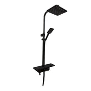 Fekete rozsdamentes acél LCD kijelző zuhanyoszlop SJG/008 Alapértelmezett cím Alessandro Design