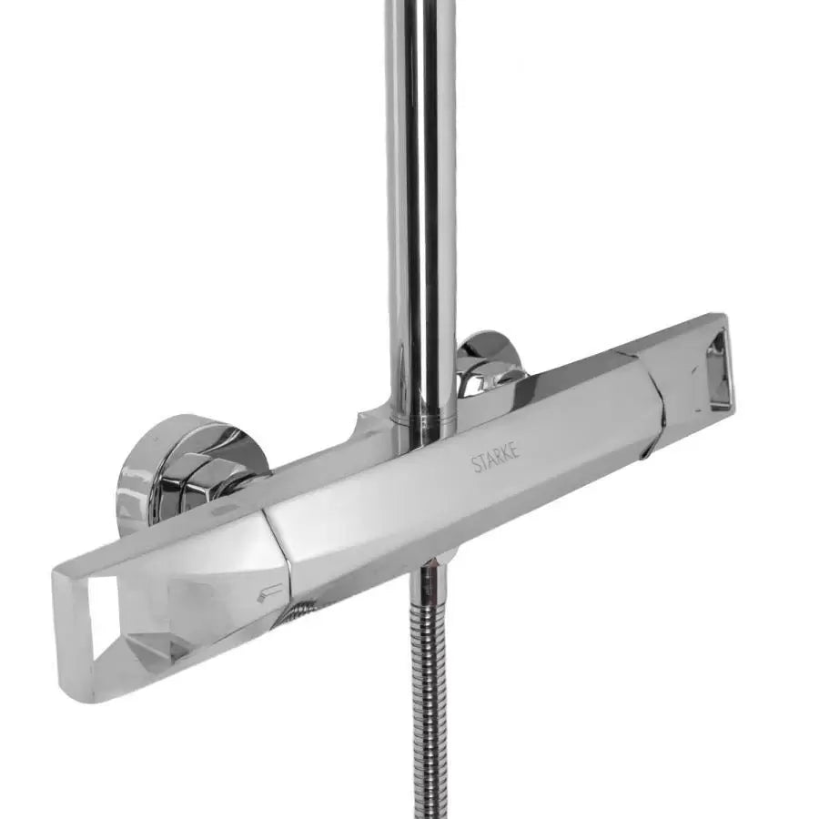 Zuhanyoszlop, egészségügyi sárgaréz, króm, HC8816 csaptelepek és zuhanyoszlopok Alapértelmezett cím Alessandro Design