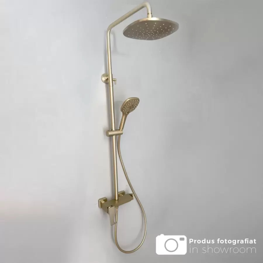 Zuhanyoszlop, egészségügyi sárgaréz, arany, 9810D csaptelepek és zuhanyoszlopok Alapértelmezett cím Alessandro Design