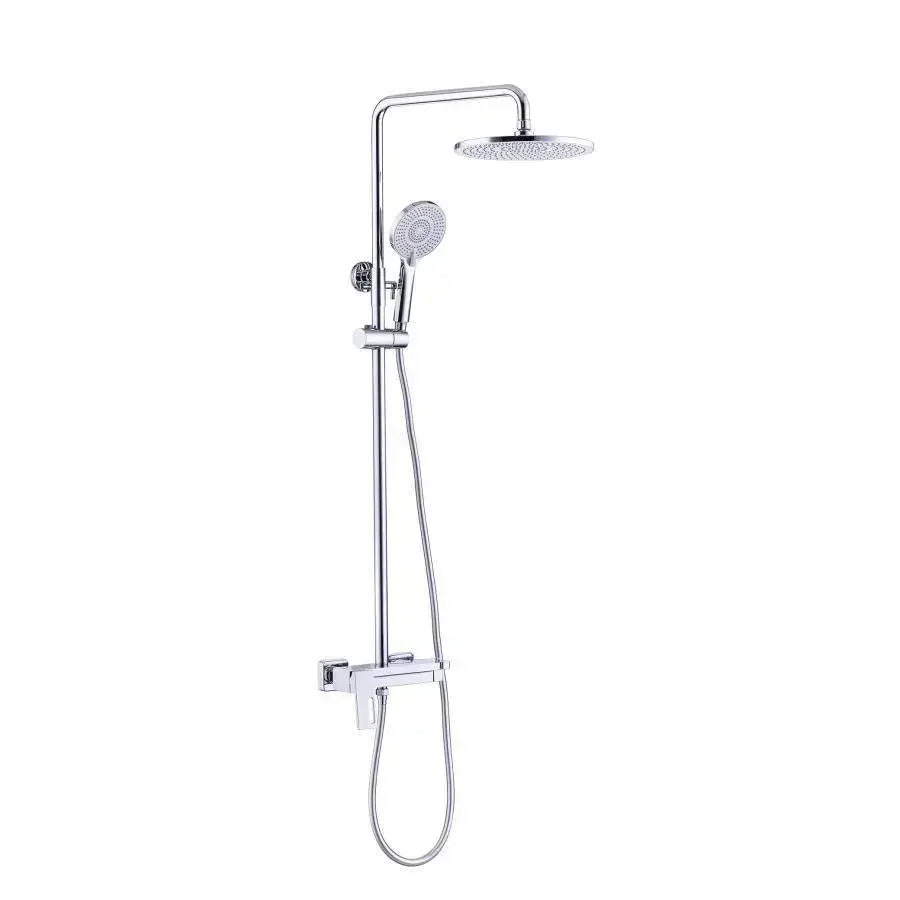 Zuhanyoszlop, egészségügyi sárgaréz, króm, 9810 csaptelepek és zuhanyoszlopok Alapértelmezett cím Alessandro Design