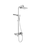 Zuhanyoszlop, egészségügyi sárgaréz, króm, SJG/2450 csaptelepek és zuhanyoszlopok Alapértelmezett cím Alessandro Design
