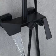 Zuhanyoszlop, egészségügyi sárgaréz, fekete, 6720H csaptelepek és zuhanyoszlopok Alapértelmezett cím Alessandro Design