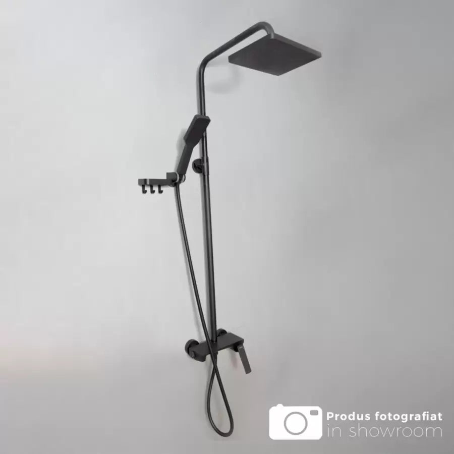 Zuhanyoszlop, egészségügyi sárgaréz, fekete, 9990H csaptelepek és zuhanyoszlopok Alapértelmezett cím Alessandro Design