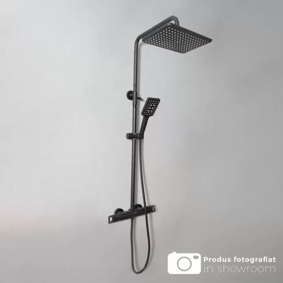 Zuhanyoszlop, egészségügyi sárgaréz, fekete, HC8816H Csaptelepek és zuhanyoszlopok Alapértelmezett cím Alessandro Design