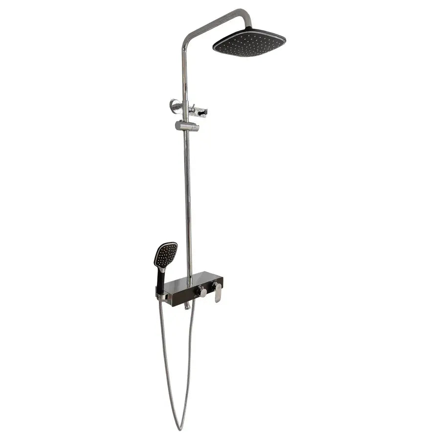 Zuhanyoszlop, egészségügyi sárgaréz, fekete, SJG/2750 csaptelepek és zuhanyoszlopok Alapértelmezett cím Alessandro Design