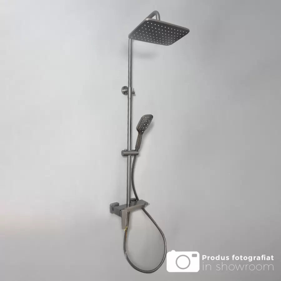Zuhanyoszlop, egészségügyi sárgaréz, szatén, 9810N csaptelepek és zuhanyoszlopok Alapértelmezett cím Alessandro Design