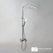Zuhanyoszlop csapteleppel és állítható sapkával, egészségügyi sárgaréz, króm, 9920 csaptelepek és zuhanyoszlopok Alapértelmezett cím Alessandro Design