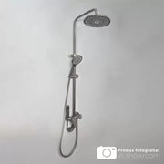 Sötétszürke rozsdamentes acél zuhanyoszlop OD3902 Alapértelmezett cím Alessandro Design