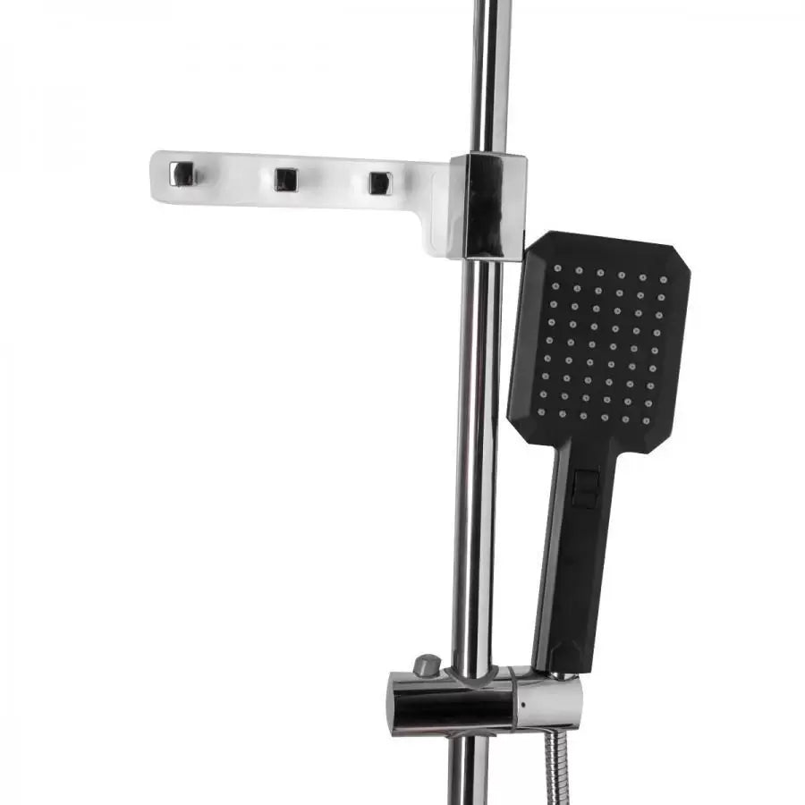 Zuhanyoszlop LCD kijelző Rozsdamentes acél Fekete Ezüst SJG/006 Csaptelepek és zuhanyoszlopok Alapértelmezett cím Alessandro Design