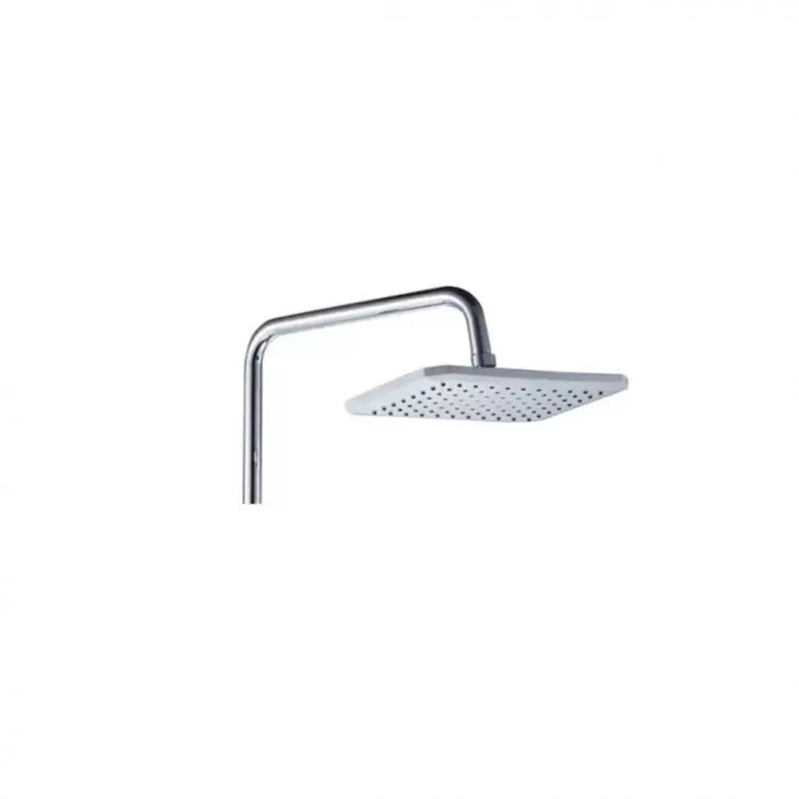 Zuhanyoszlop LCD kijelző Rozsdamentes acél Fehér Ezüst SJG/007 Csaptelepek és zuhanyoszlopok Alapértelmezett cím Alessandro Design