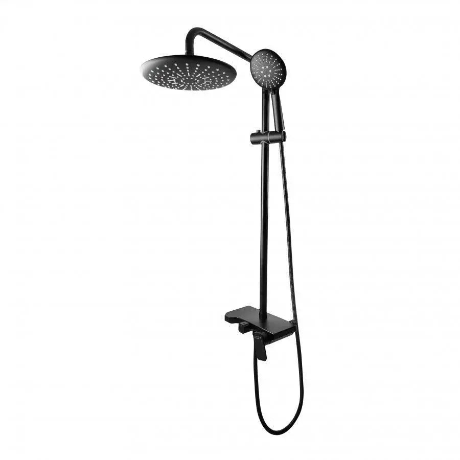 Zuhanyoszlop, SUS304 rozsdamentes acél, fekete, N/LY0N1 Alapértelmezett cím Alessandro Design