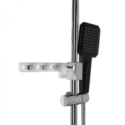Zuhanyoszlop LCD kijelző Rozsdamentes acél Fekete Ezüst SJG/003 Csaptelepek és zuhanyoszlopok Alapértelmezett cím Alessandro Design