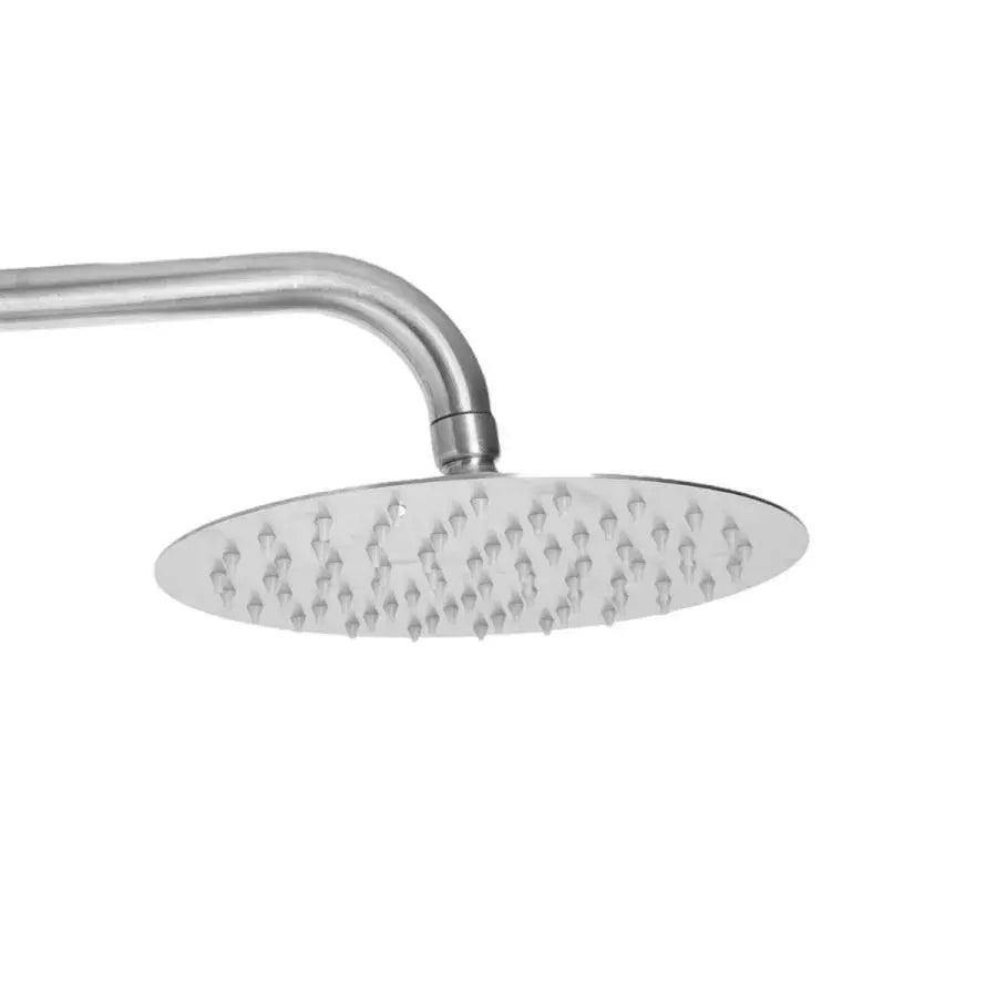 Zuhanyoszlop, SUS304 rozsdamentes acél, szatén, LY001 csaptelepek és zuhanyoszlopok Alapértelmezett cím Alessandro Design