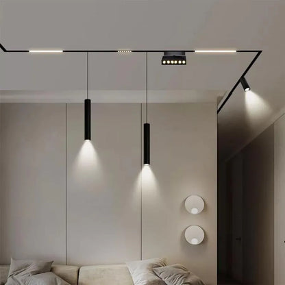 Mágnessínes lineáris csatlakozó, 10 cm, fekete LED Termékek Alapértelmezett cím Alessandro Design