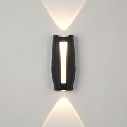 Aplica LED AX218 de Exterior si Interior, 2 Surse x 8W, Metalic, Negru, 3000K Aplice de Exterior Default Title Alessandro Design