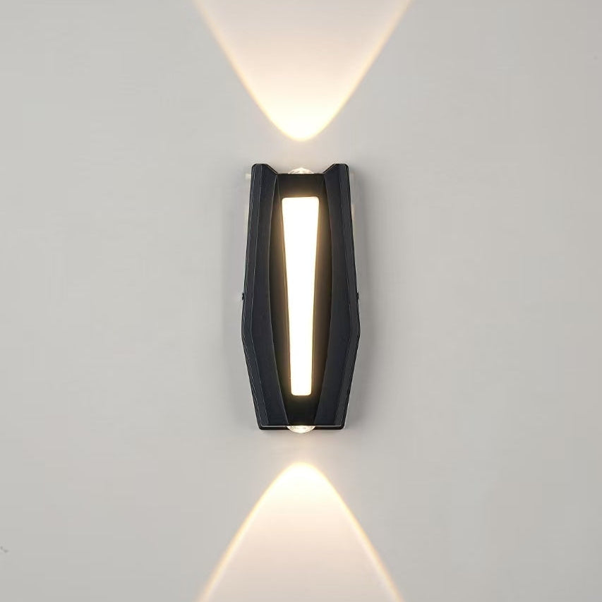 Aplica LED AX218 de Exterior si Interior, 2 Surse x 8W, Metalic, Negru, 3000K Aplice de Exterior Default Title Alessandro Design